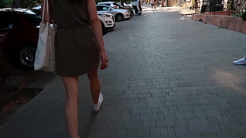 Sexy Teen Sold Her Panties To a Random Guy On the Street! Passionate Sex with Huge Cumload On Belly